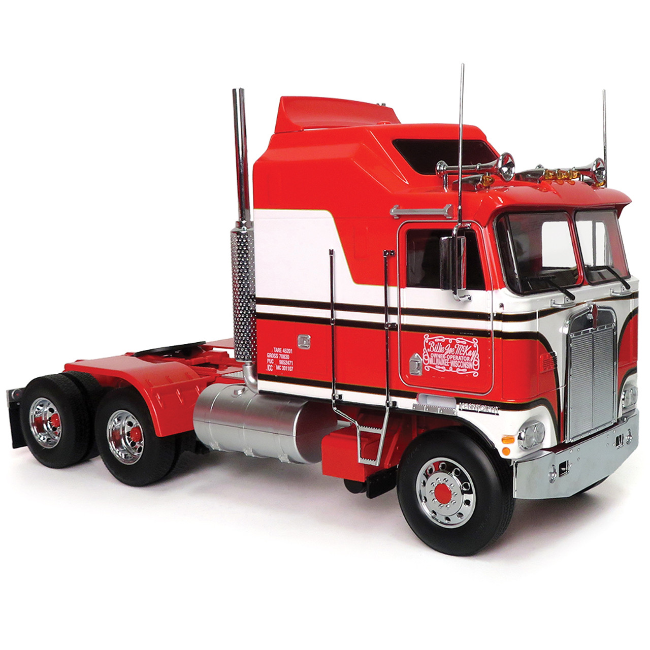 1/18 ケンワース エアロダイン K100 トラクター&トレーラー セット 1979 Kenworth K100 Aerodyne Tractor & Trailer 1:18 Scale
