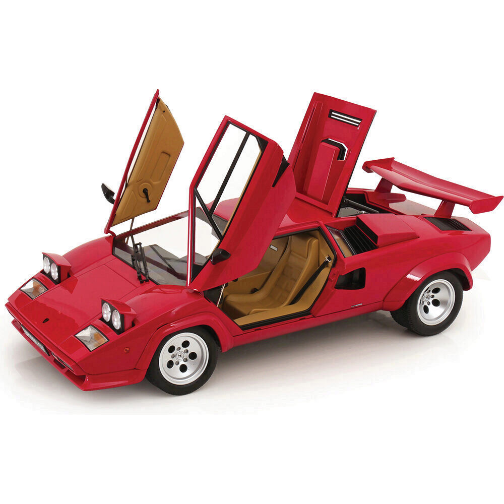1985 Lamborghini Countach LP 5000S QV - Red 1:12 Scale