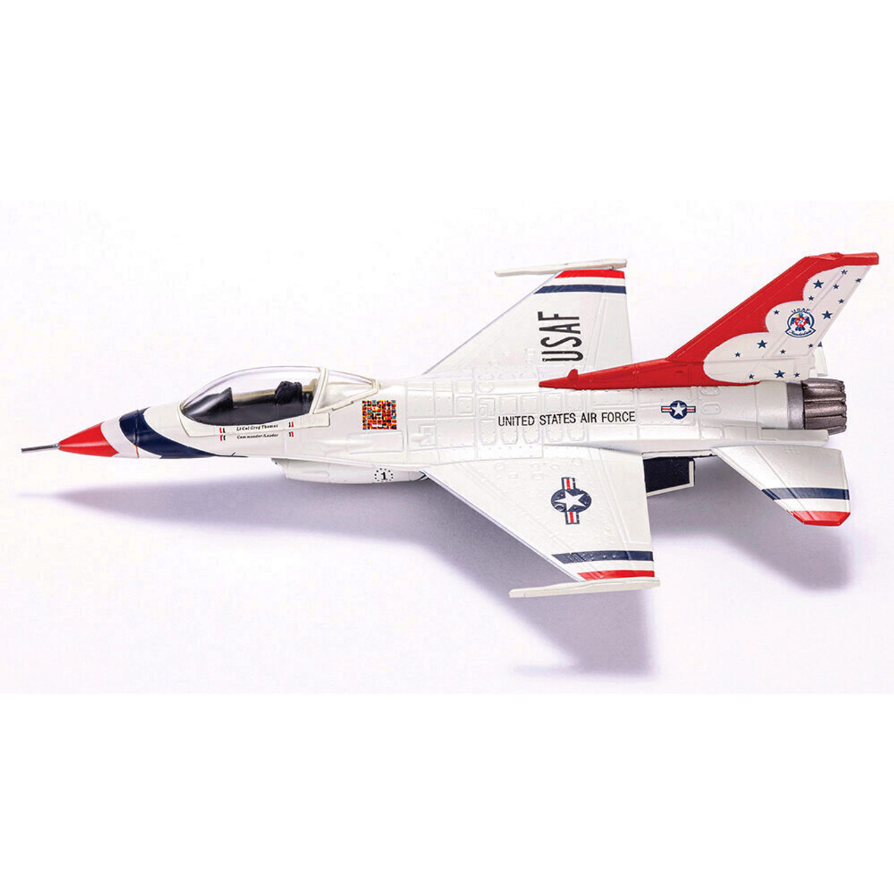 F-16 FIGHTING FALCON 1/100 DIE CAST MODEL - AF1-0142A USAF