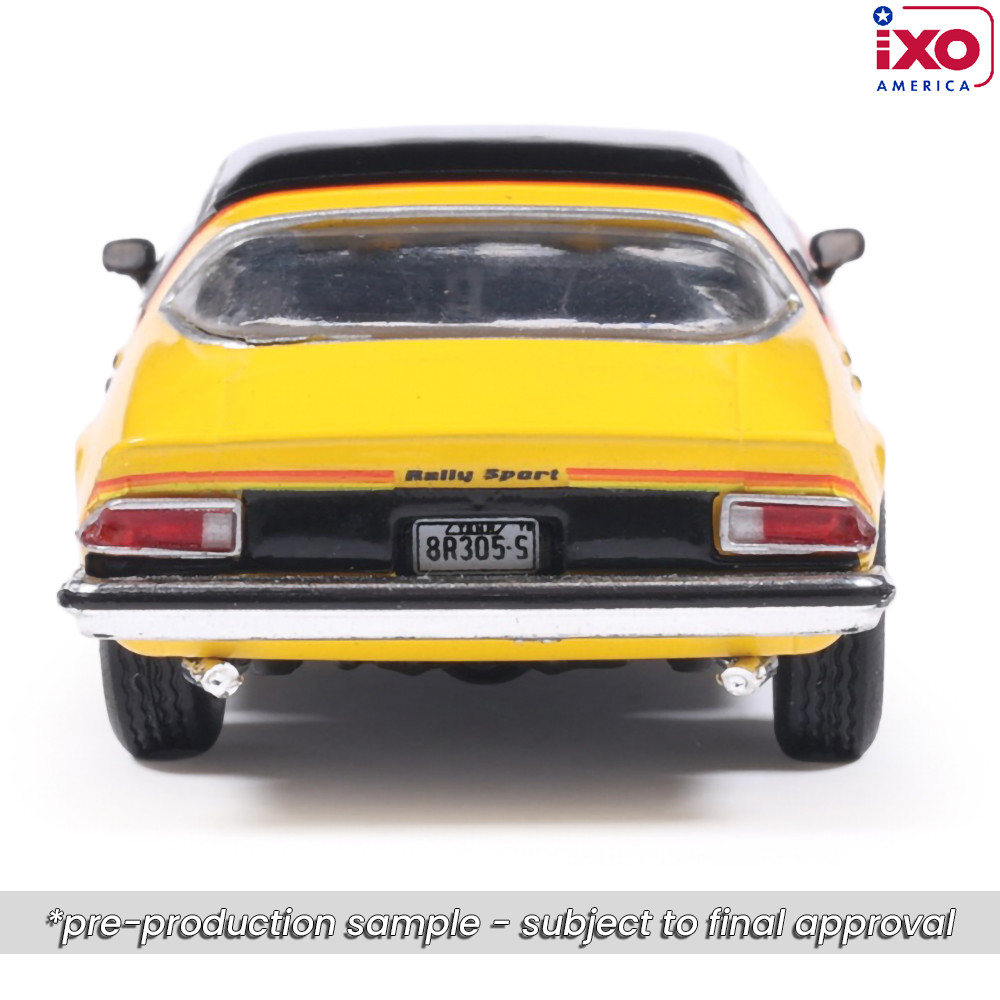 1976 Chevrolet Camaro Rally Sport - Bright Yellow and Black 1:64