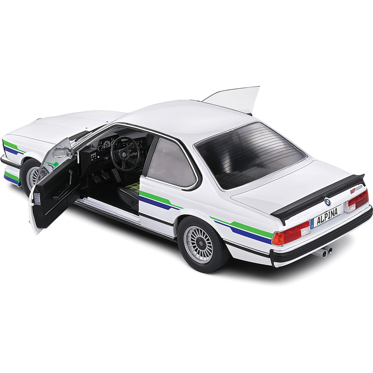 1984 Alpina BMW B7 Turbo (E24) - White 1:18 Scale