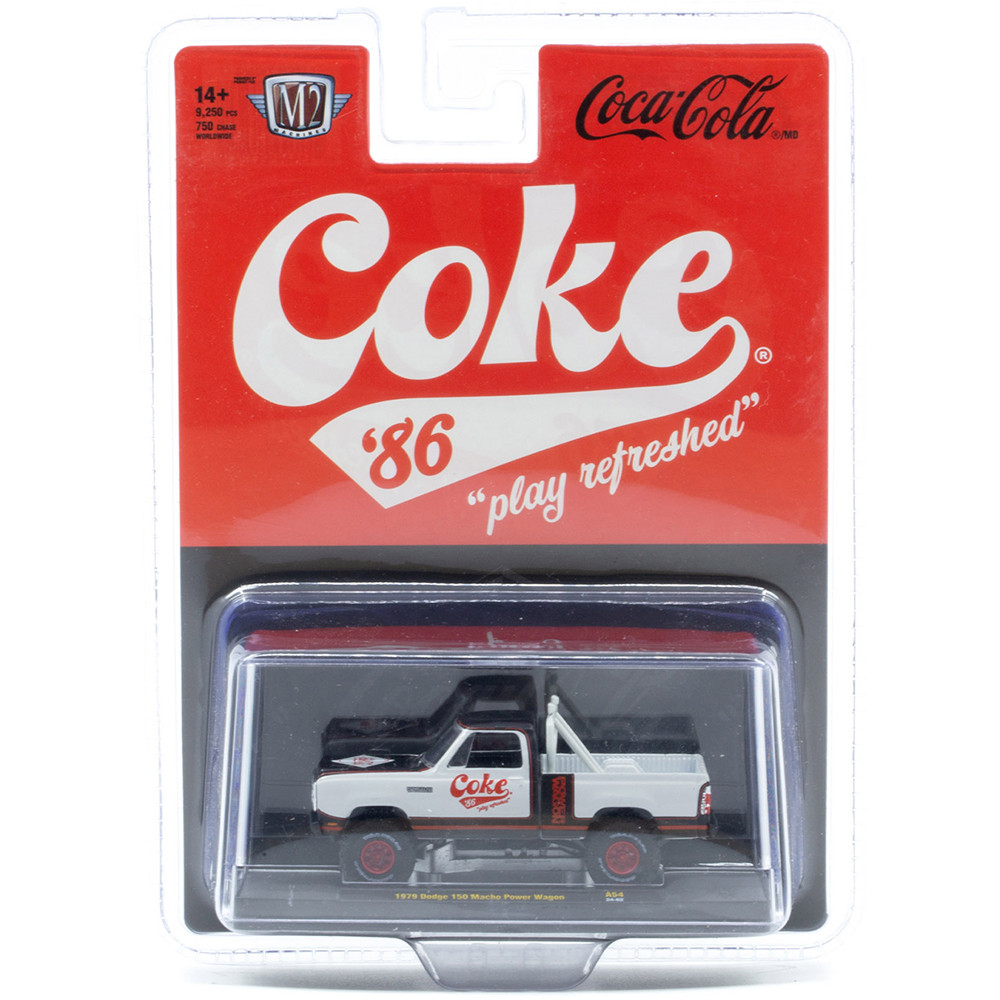 1979 Dodge 150 Macho Power Wagon - Coke 1:64 Scale | Collectable