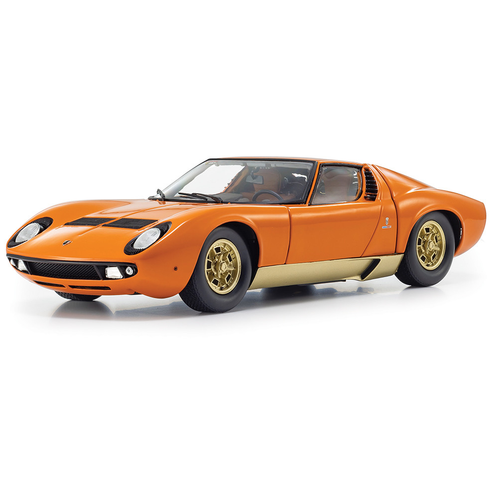 AUTOart 1/18 Echelle Lamborghini Miura SV (Orange) 74542 Avec Boîte Modèle Auto