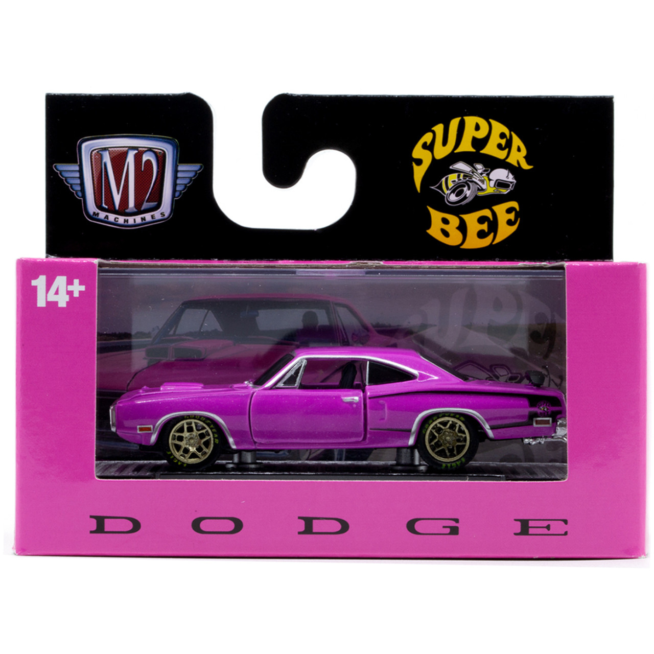 1970 Dodge super bee HEMI  ミニカー 1970 Dodge Super Bee HEMI - White 1:64 Scale | Collectable