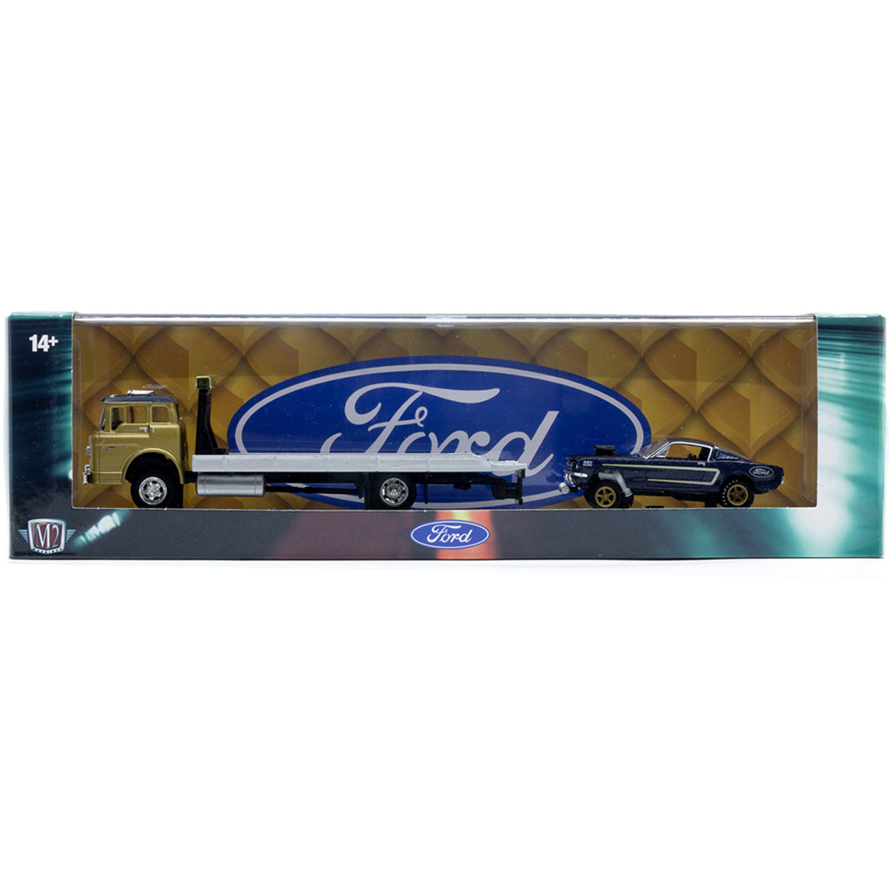 M2 1990 フォード C-8000 & 1987 マスタング GT M2 Machines 1990 Ford C8000 truck & 1988 Mustang GT 1/64