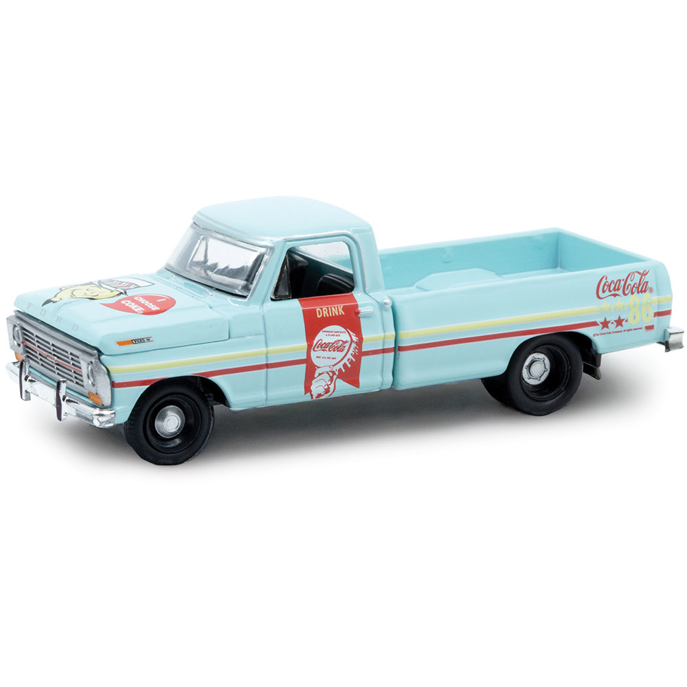 1969 Ford F-100 Ranger - Coca-Cola 1:64 Scale | Collectable Diecast