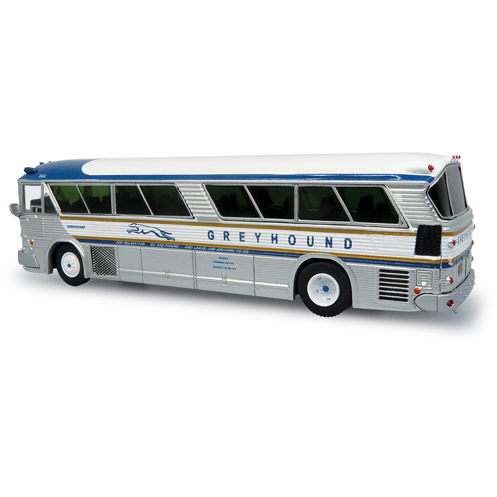 1964 MCI MC-5A Coach: Greyhound Gold Stripe 50th Anniversary 1:87