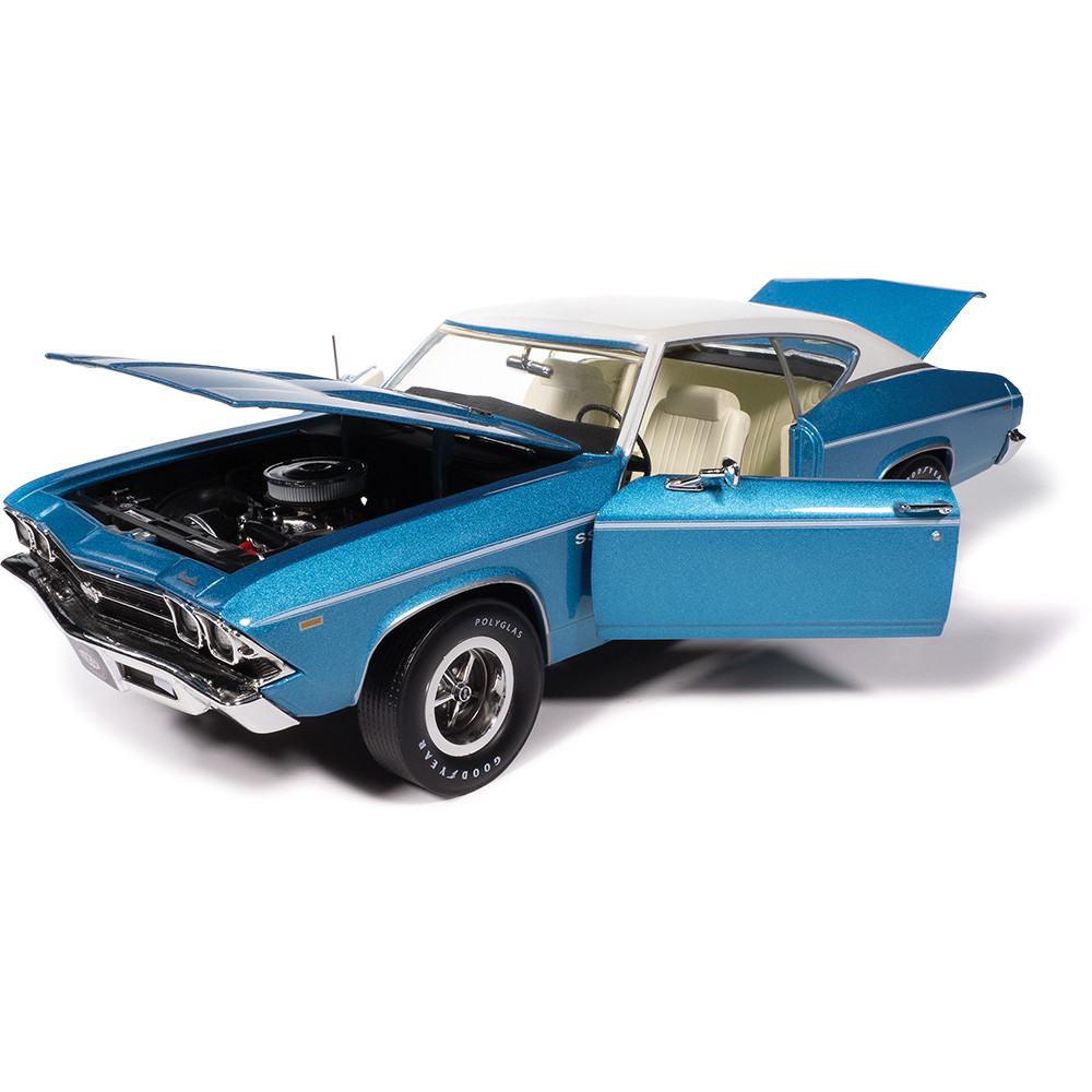1969 Chevrolet Chevelle Hardtop MCACN - 2-Tone Azure Turquoise 1