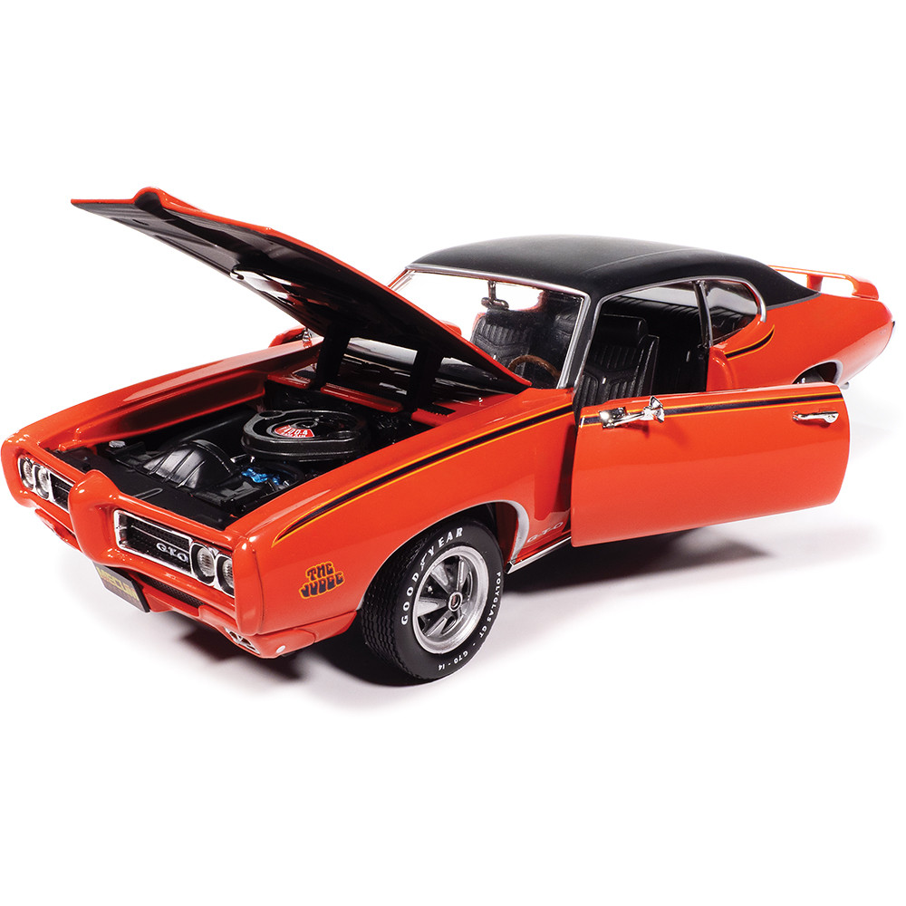 1969 Pontiac GTO Judge Mecum Auctions - Carousel Red 1:18 Scale