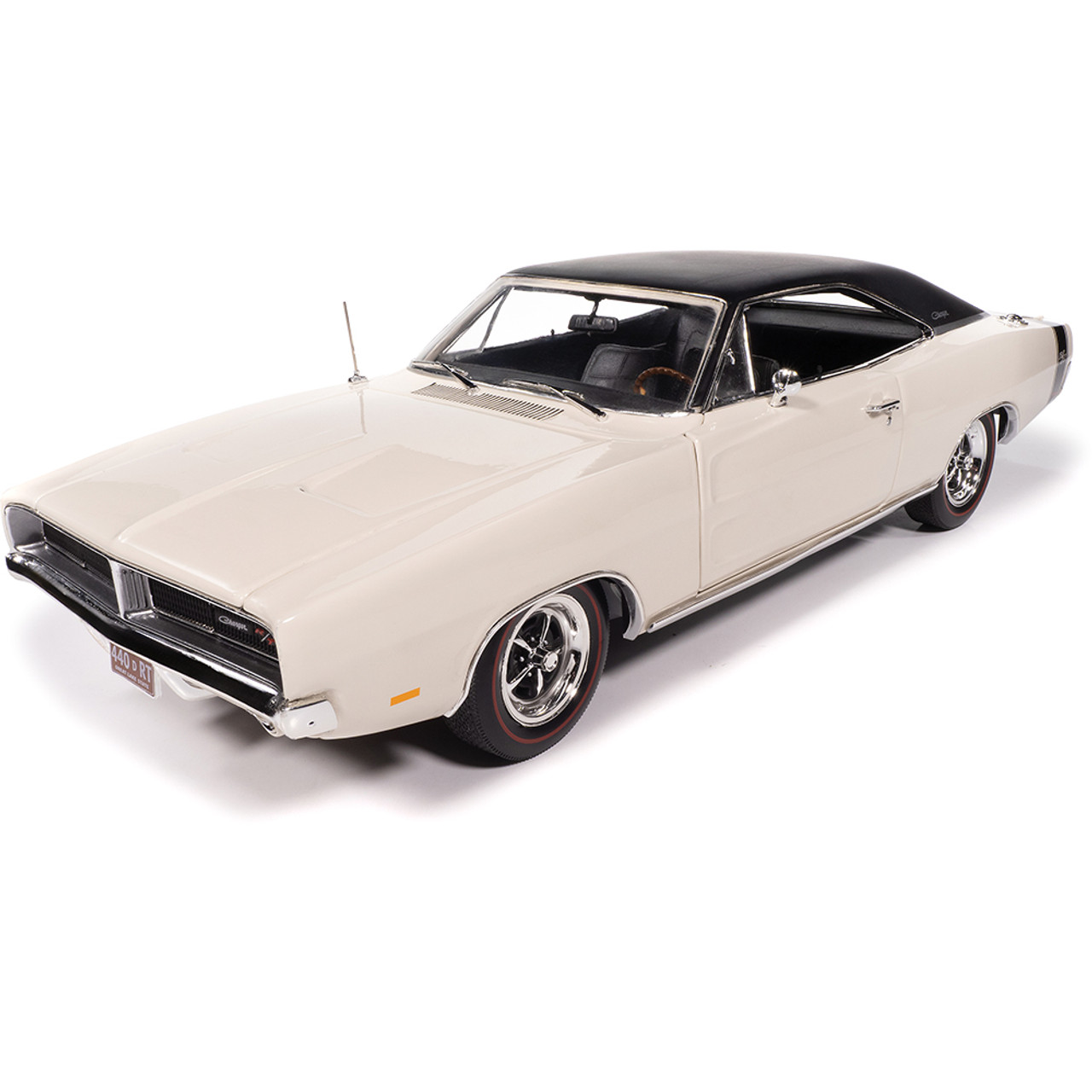 1969 Dodge Charger R/T - W1 White 1:18 Scale | Collectable