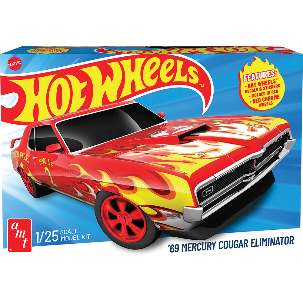 Hot Wheels 1969 Mercury Cougar Eliminator 1:25 Scale | Collectable