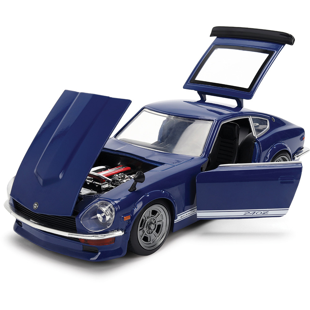 1972 Datsun 240Z - Blue JDM 1:24 Scale | Collectable Diecast