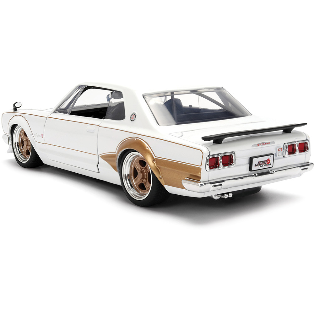 1971 Nissan Skyline 2000 GT-R - White 1:24 Scale | Collectable Diecast