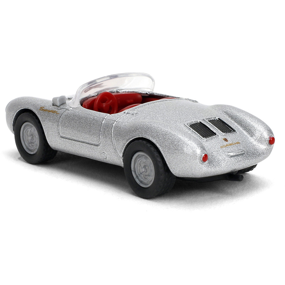 1955 Porsche 550 Spyder - Silver 1:64 Scale | Collectable Diecast