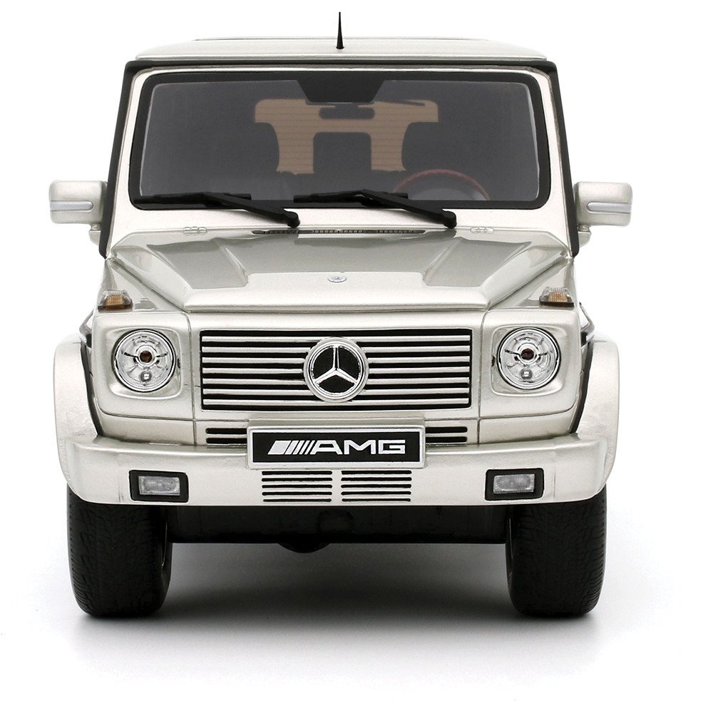 2003 Mercedes G-Class 55 AMG - Iridium Silver 1:18 Scale