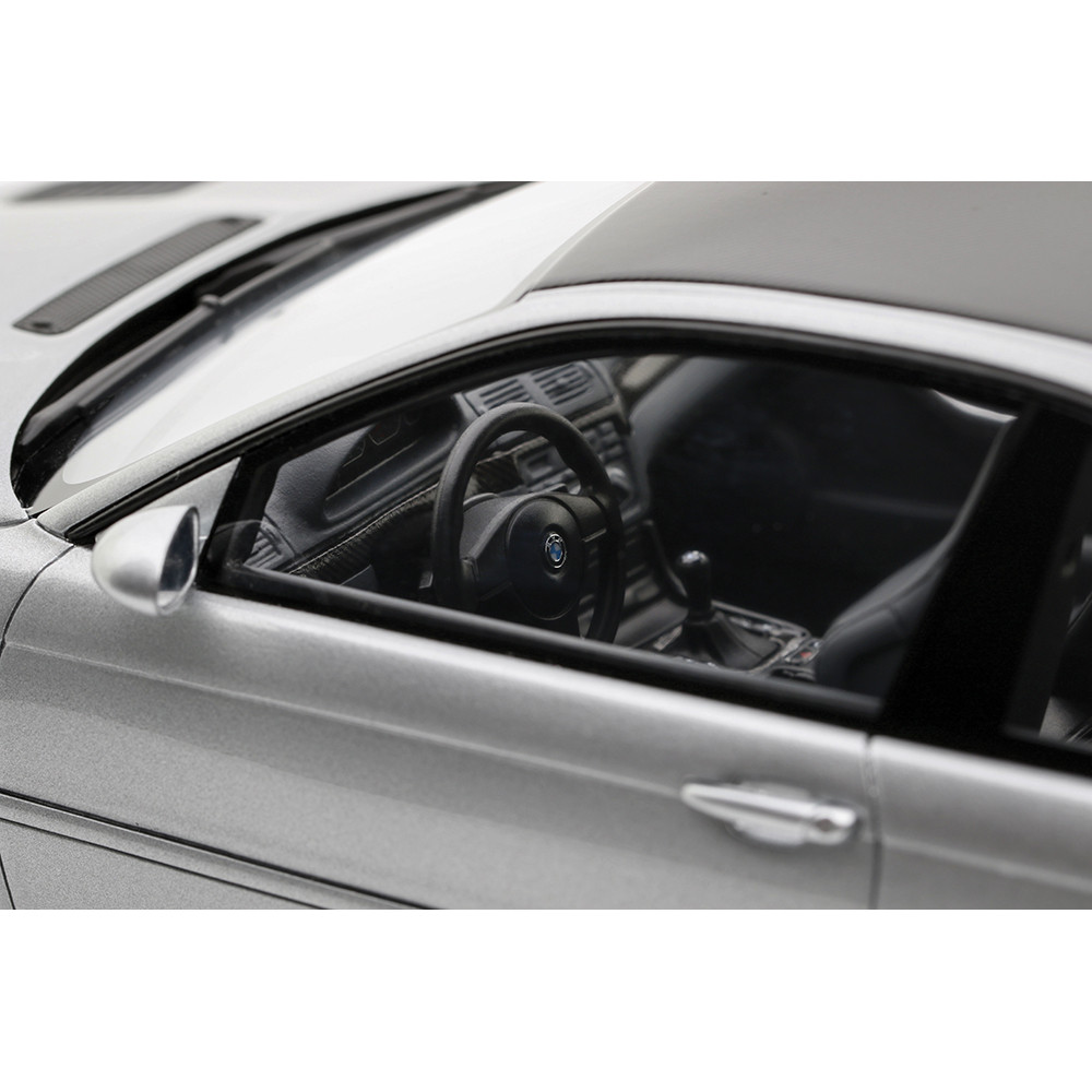 2001 BMW E46 M3 GTR STREET TITAN - SILVER METALLIC 1:18 Scale