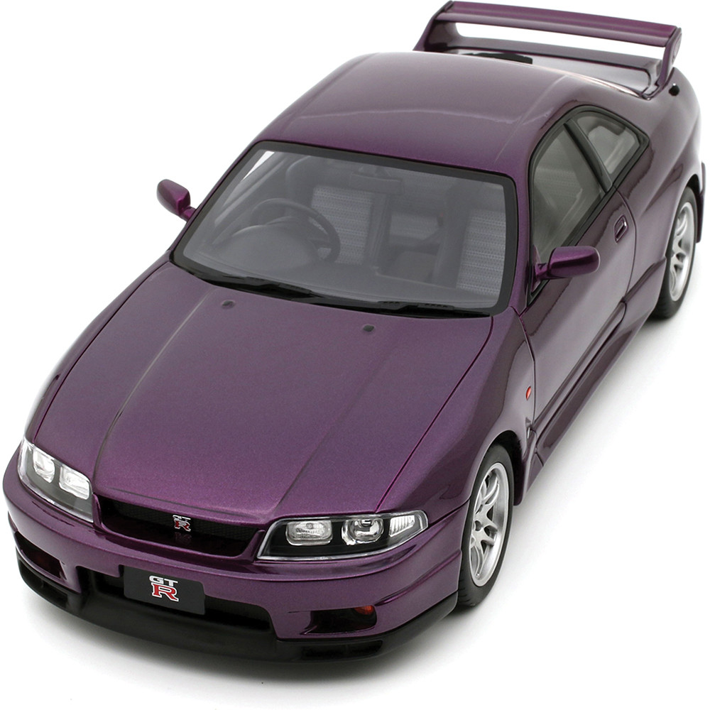 1995 NISSAN SKYLINE GT-R R33 V-SPEC - MIDNIGHT PURPLE 1:18 Scale