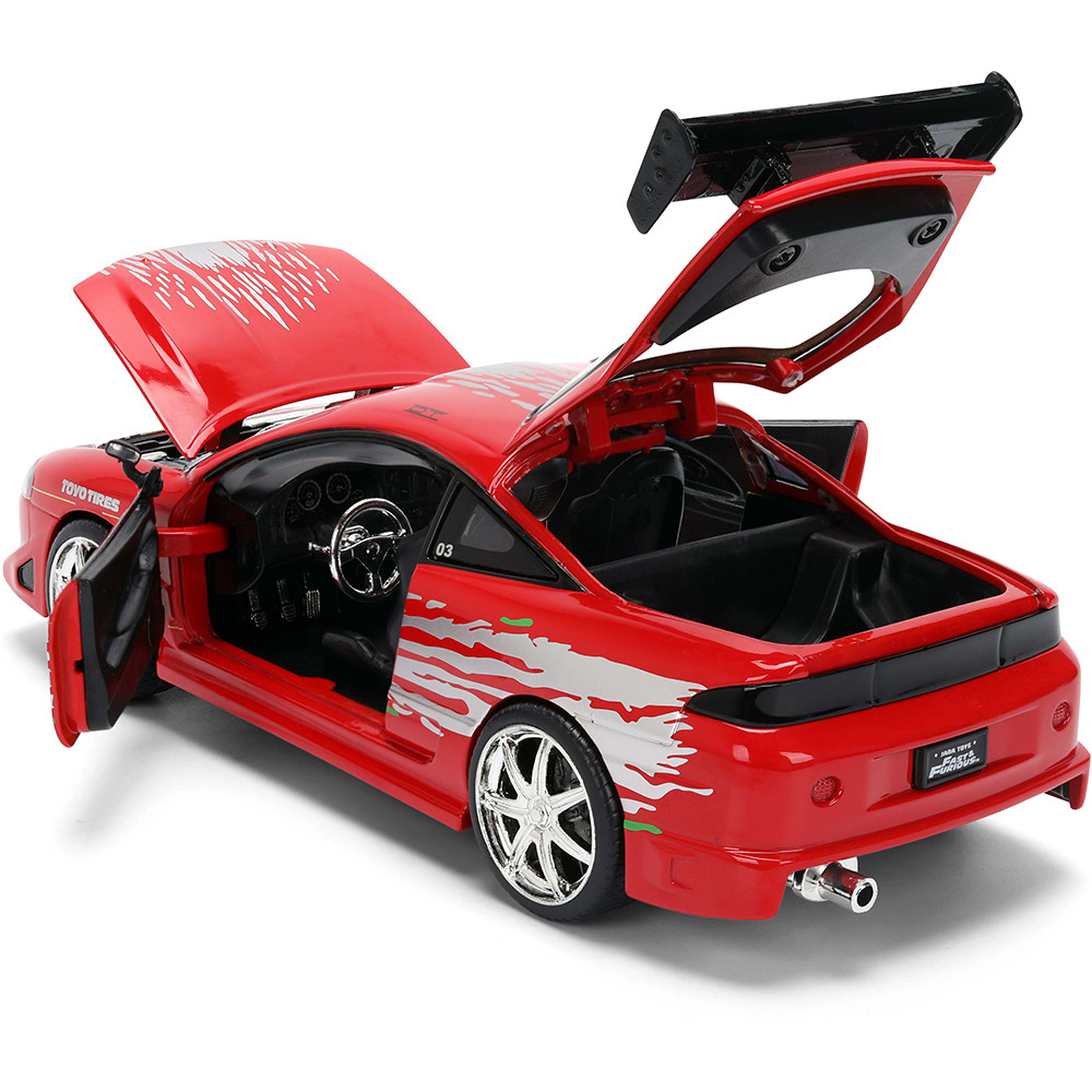 Brian's Mitsubishi Eclipse w/Dom's RX-7 Graphics 1:24 Scale