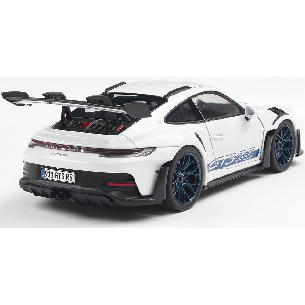 ポルシェ 911 GT3 1/18 ホワイト Porsche 911 992 GT3 RS White Norev 1/18 - New 2022 Model