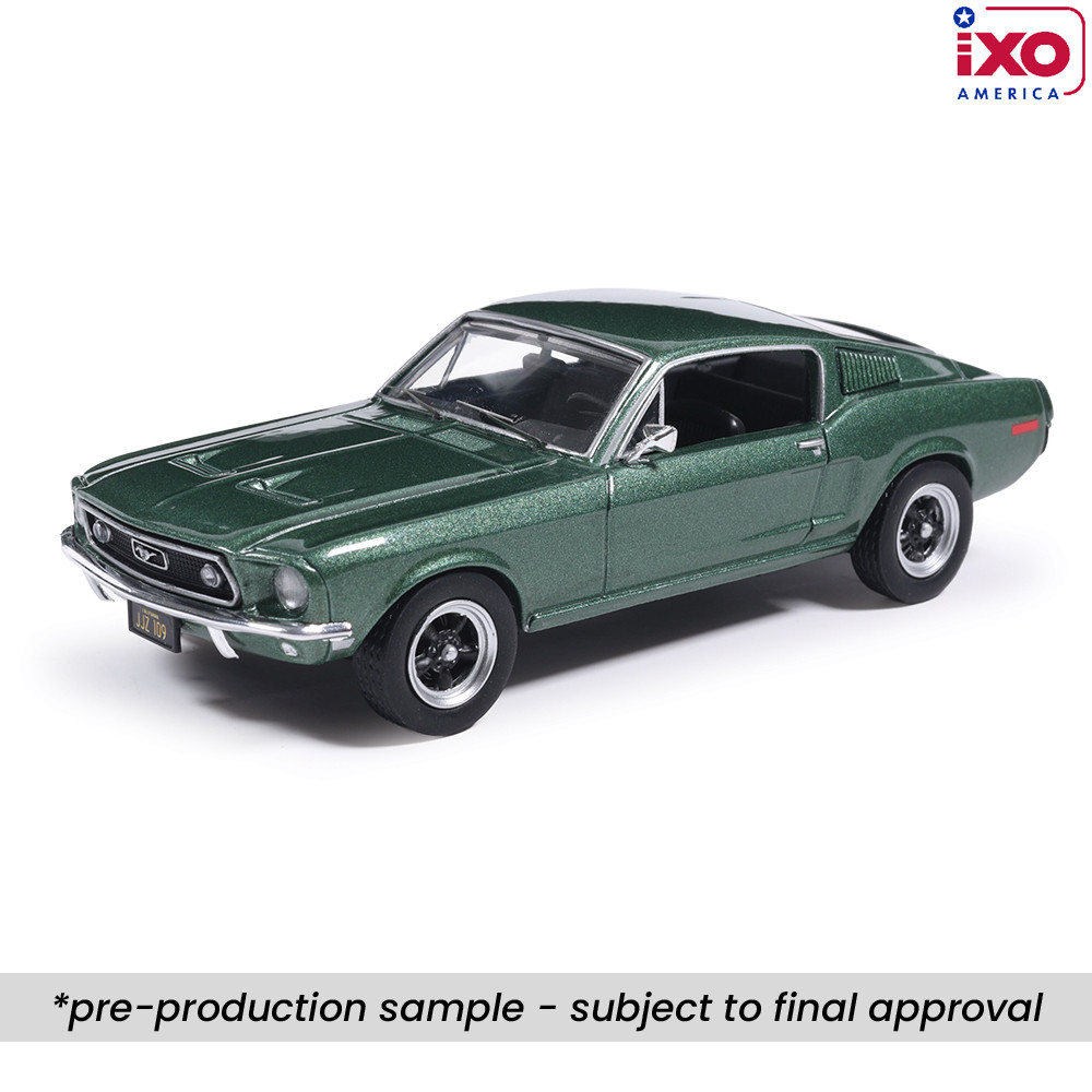 ミニカー 1968 FORD MUSTANG GT BULLITT 1968 Ford Mustang GT Hollywood Steve McQueen Bullitt Toy 1 64 for