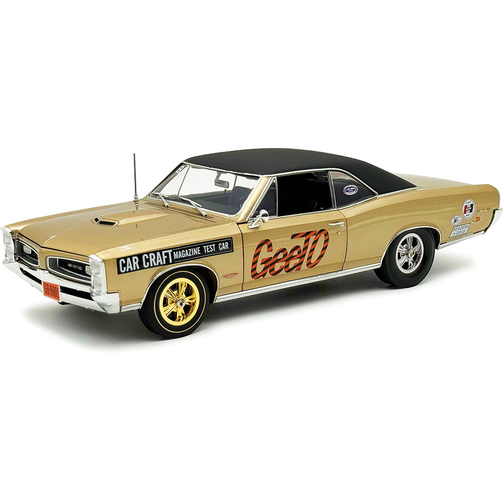 1966 Pontiac GTO - Car Craft Test Car 1:18 Scale | Collectable Diecast