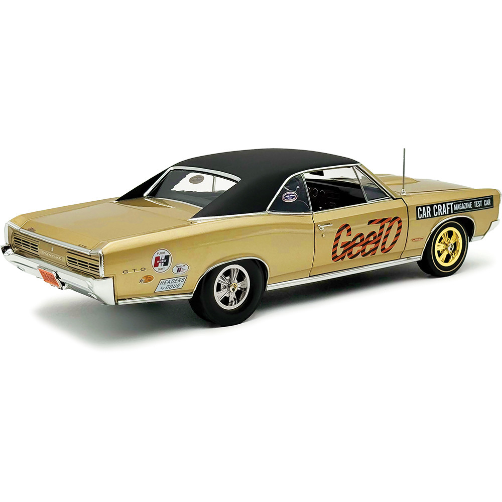 ダイキャスト　1/18 1966 M/T PONTIAC GTO 未開封　レア 1966 Pontiac GTO - Car Craft Test Car 1:18 Scale | Collectable Diecast