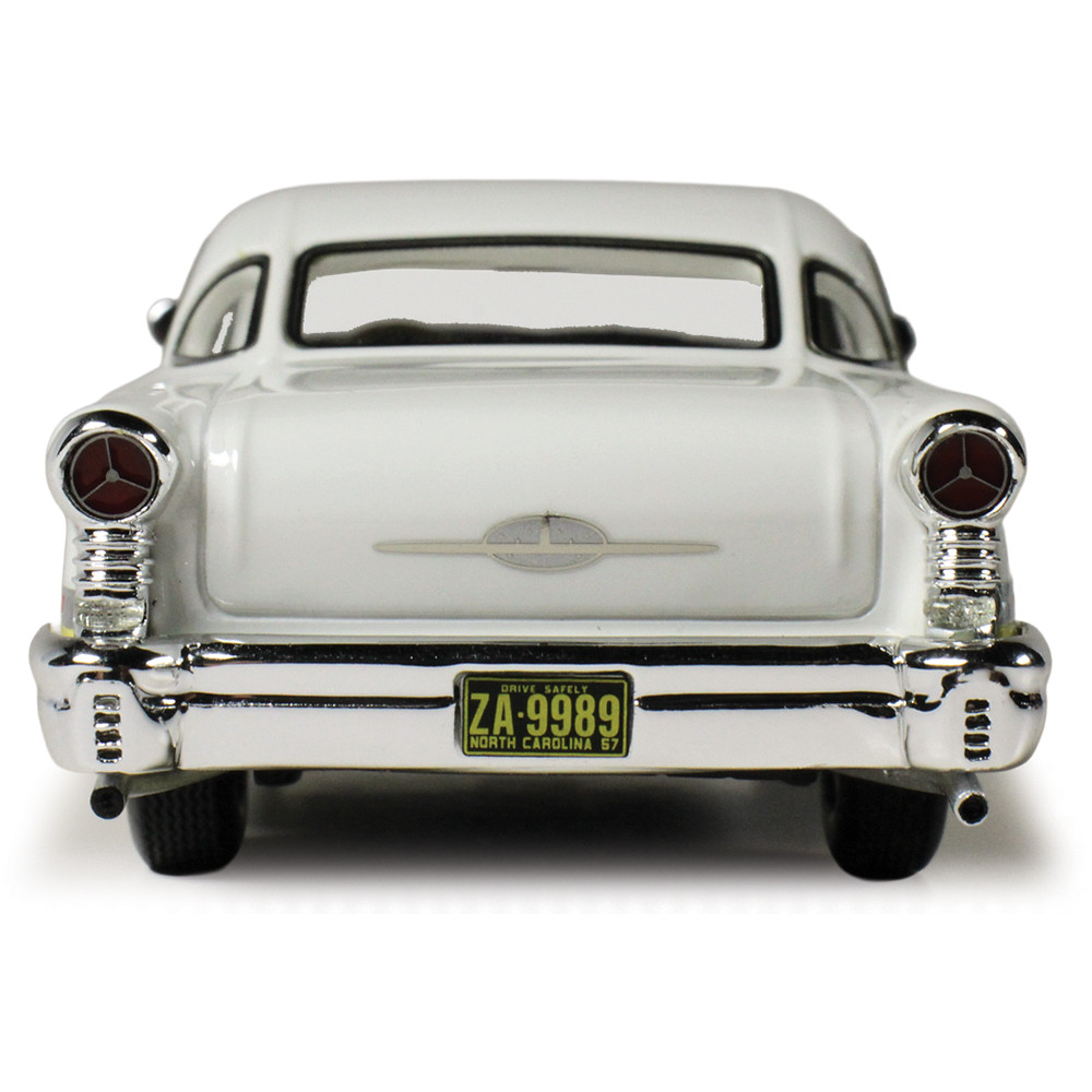 1957 Oldsmobile Starfire Coronado - Yellow & Alcan White 1:43