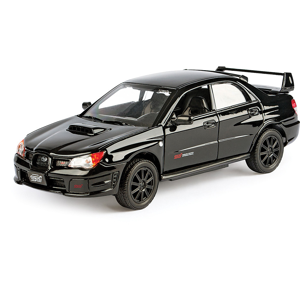 Subaru Impreza WRX STI - Black 1:24 Scale | Collectable Diecast