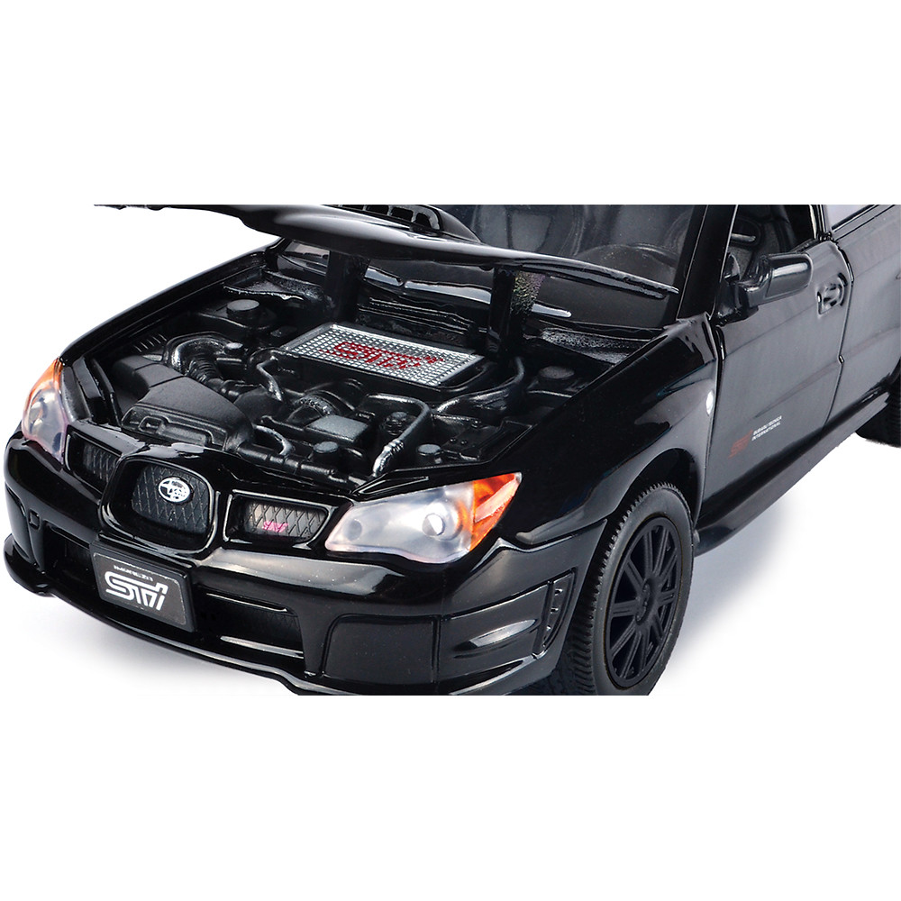 Subaru Impreza WRX STI - Black 1:24 Scale | Collectable Diecast