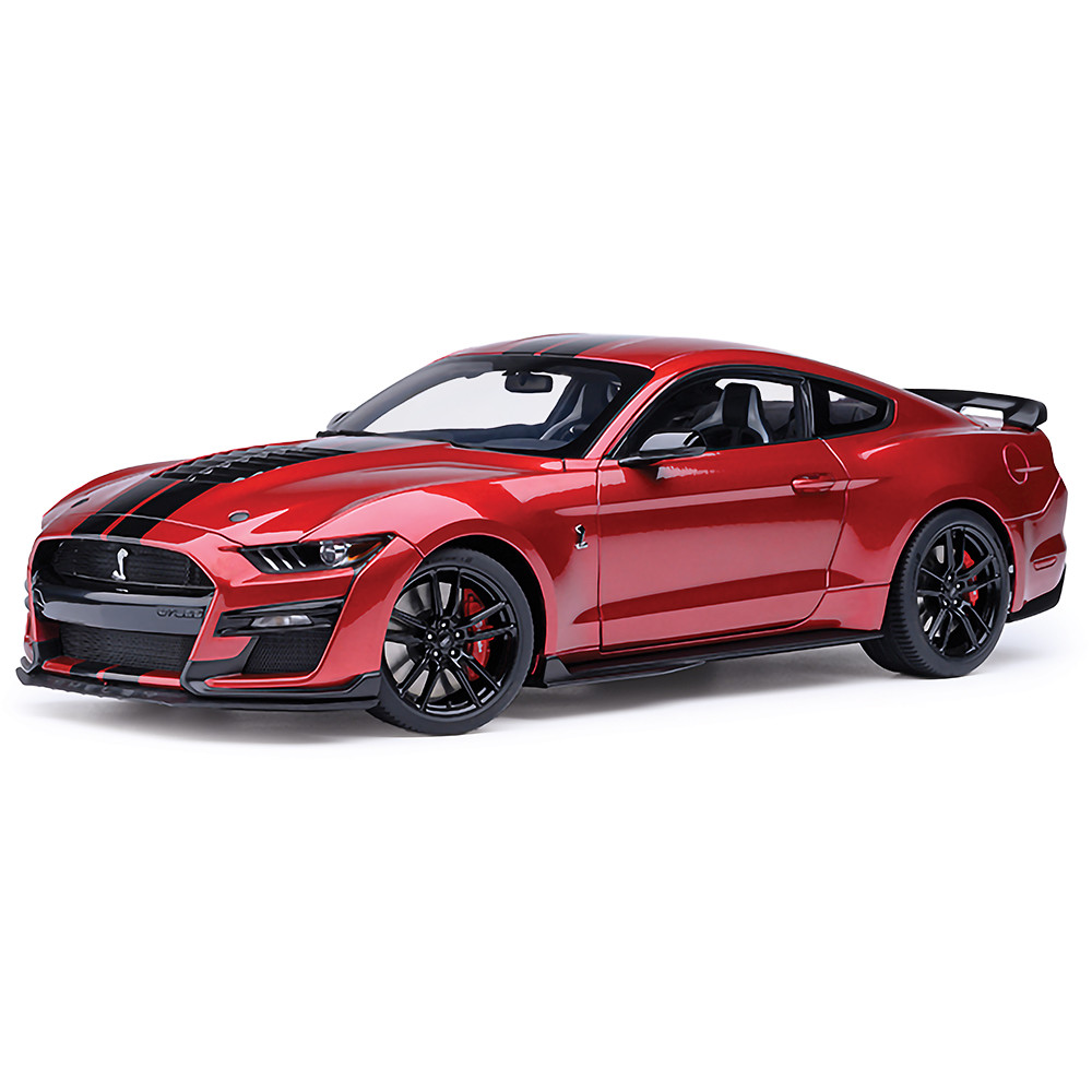 Ford Mustang FR500 1/18スケール ミニカー Ford Mustang Shelby G.T.500 - Rapid Red 1:18 Scale | Collectable