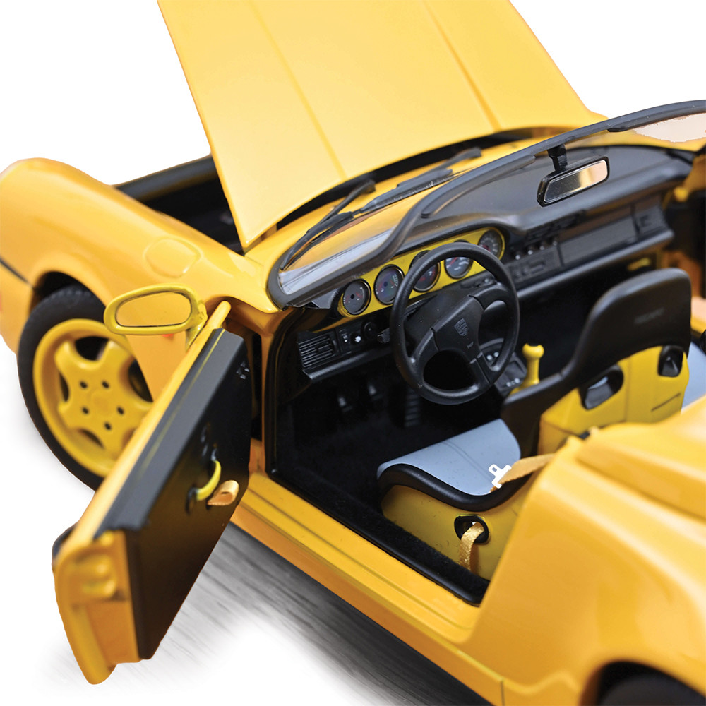 1993 Porsche 911 Speedster - Speed Yellow 1:18 Scale | Collectable