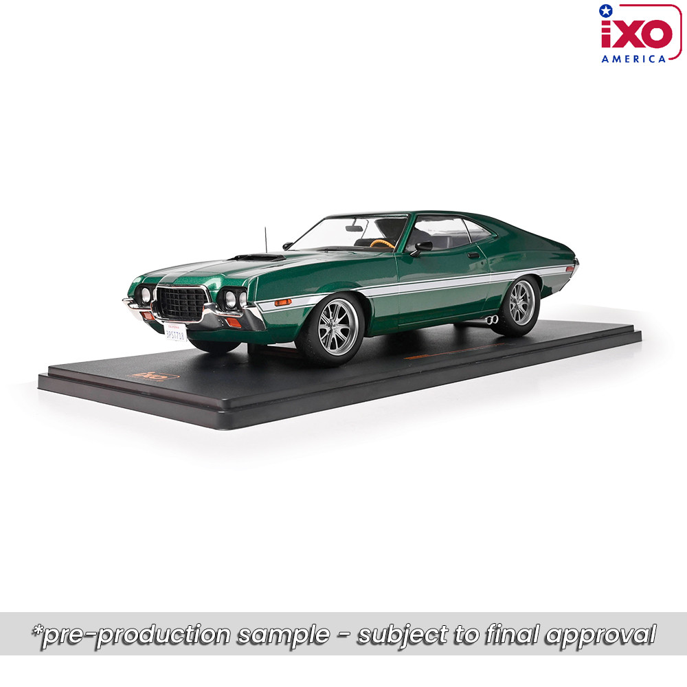 1972 Ford Gran Torino Sport 2-Door - Custom Metallic Green 1:18