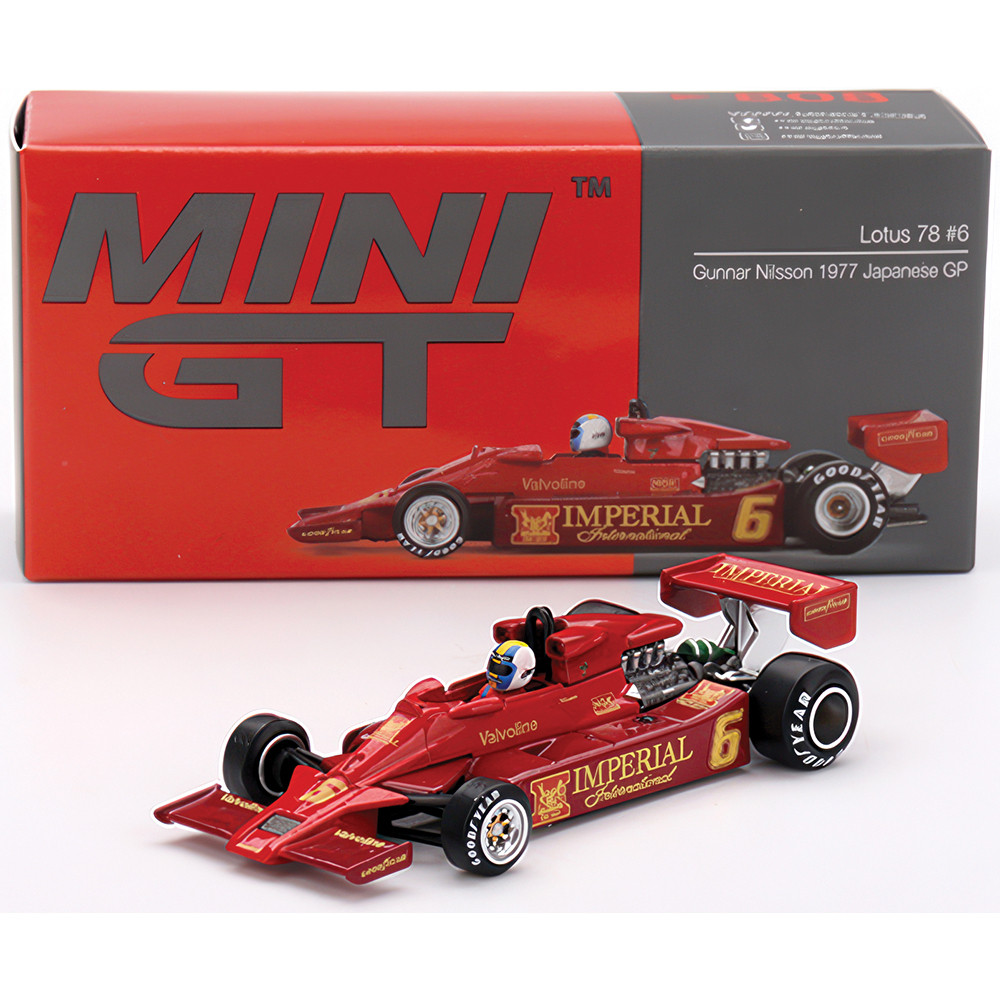 1977 Lotus 78 #3 - Gunnar Nisson Japanese Grand Prix 1:64 Scale