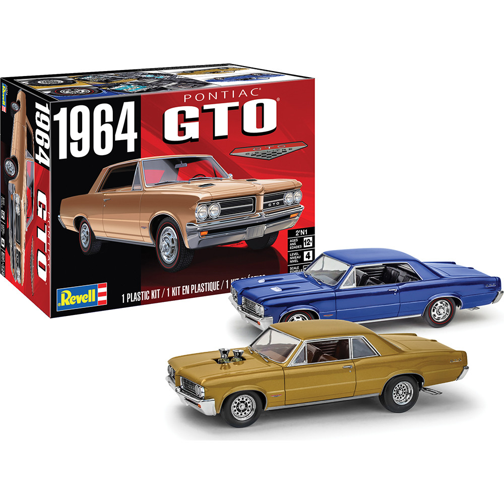 1964 Pontiac GTO - Plastic Model Kit 1:24 Scale | Collectable Diecast
