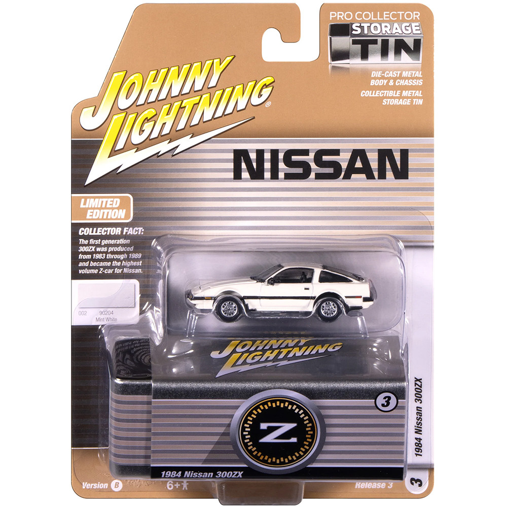 minnto  1984 Nissan 300zx - Mint White 1:64 Scale | Collectable Diecast