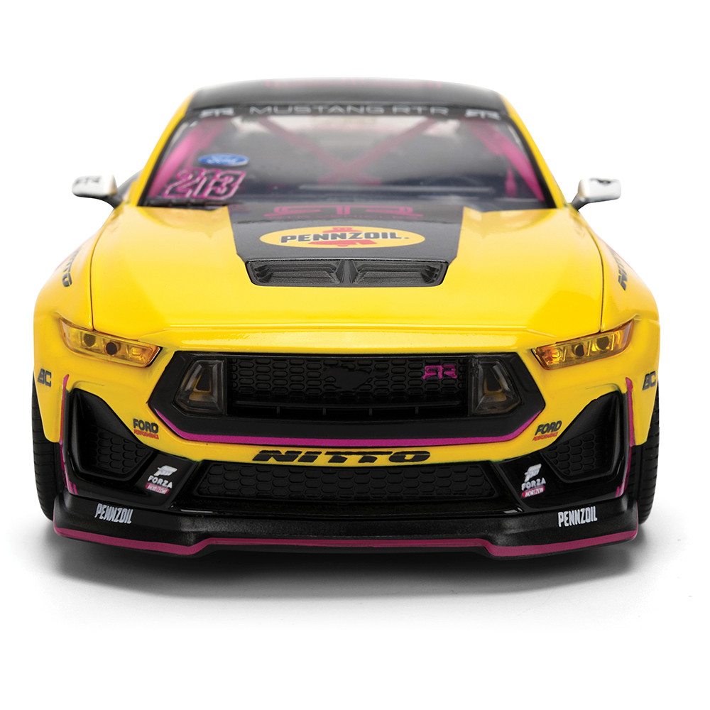 2025 Ford Mustang RTR w/Lights - Ben Hobson 1:24 Scale