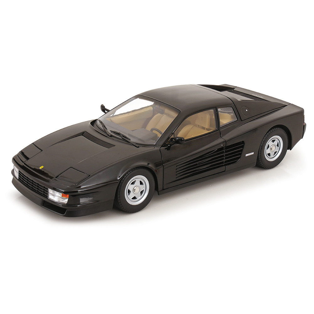 1986 Ferrari Testarossa - Black 1:12 Scale | Collectable Diecast