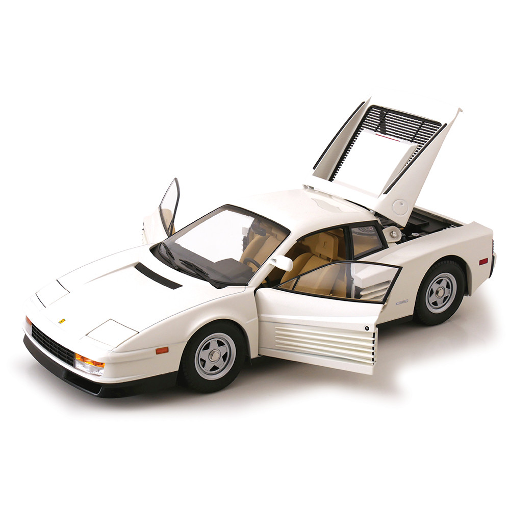 1984 Ferrari Testarossa - White TV Version 1:12 Scale