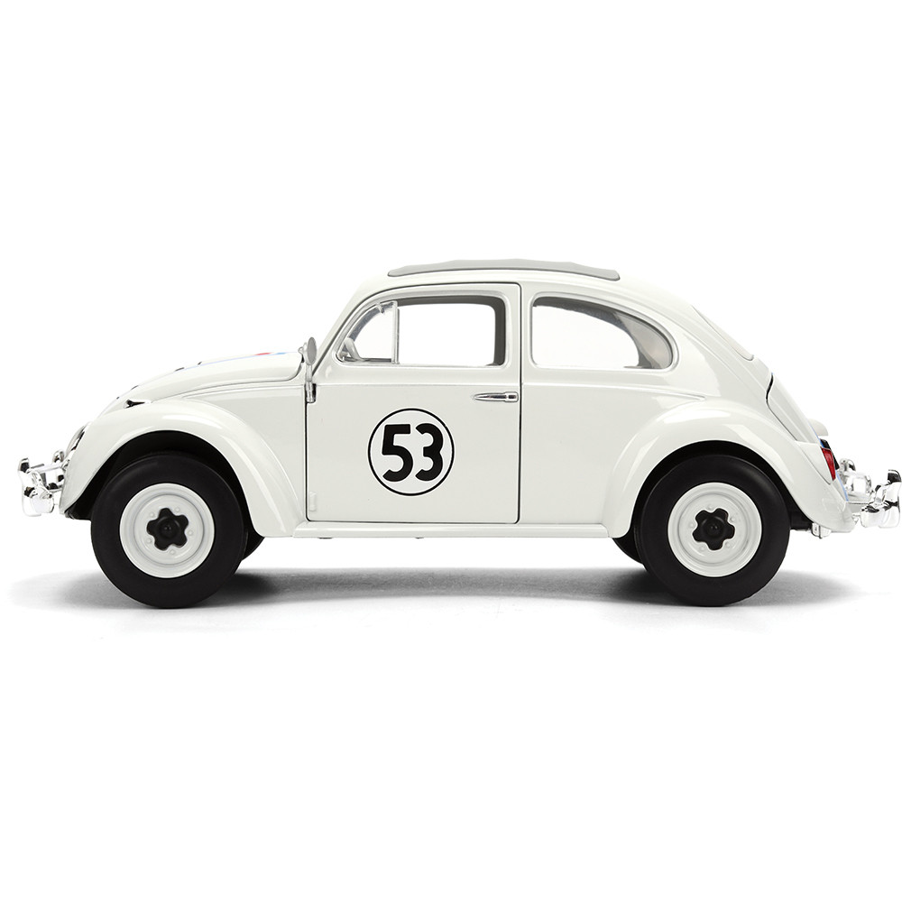 Herbie the Love Bug VW Beetle w/Tire Rack 1:24 Scale | Collectable