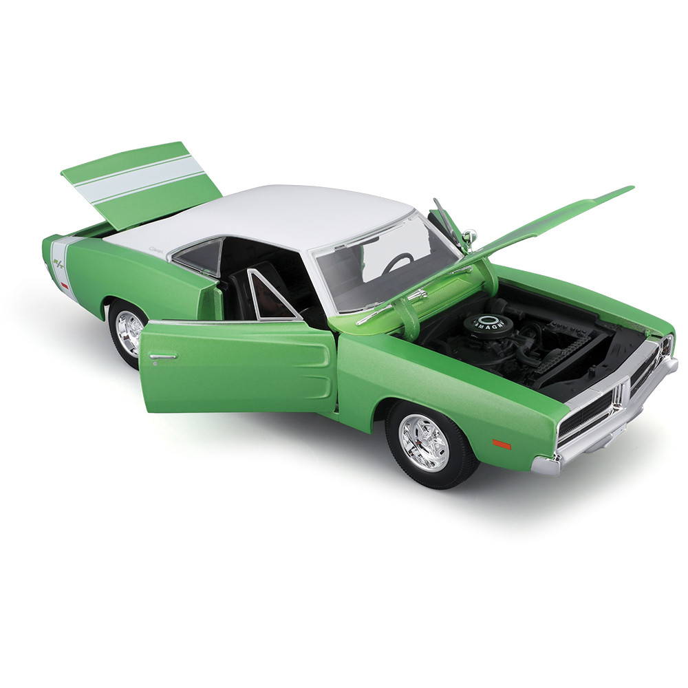 1969 Dodge Charger R/T - Green 1:18 Scale | Collectable Diecast