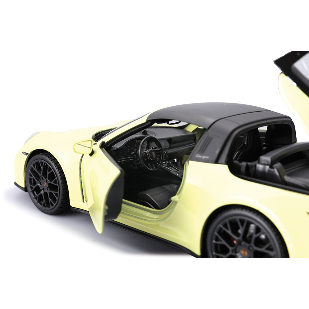 2025 Porsche 911 Carrera GTS (Hybrid) - Yellow 1:18 Scale