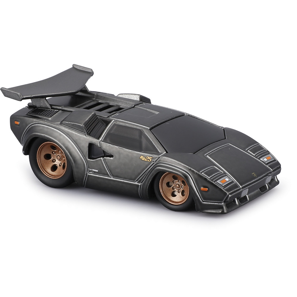 Lamborghini Countach - Gray - Muscle Machines 25th 1:64 Scale