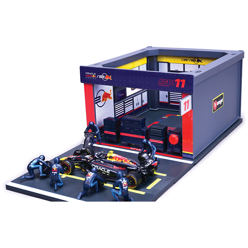 2024 Oracle F1 Red Bull RB20 Pit Pass - Perez #11 1:43 Scale