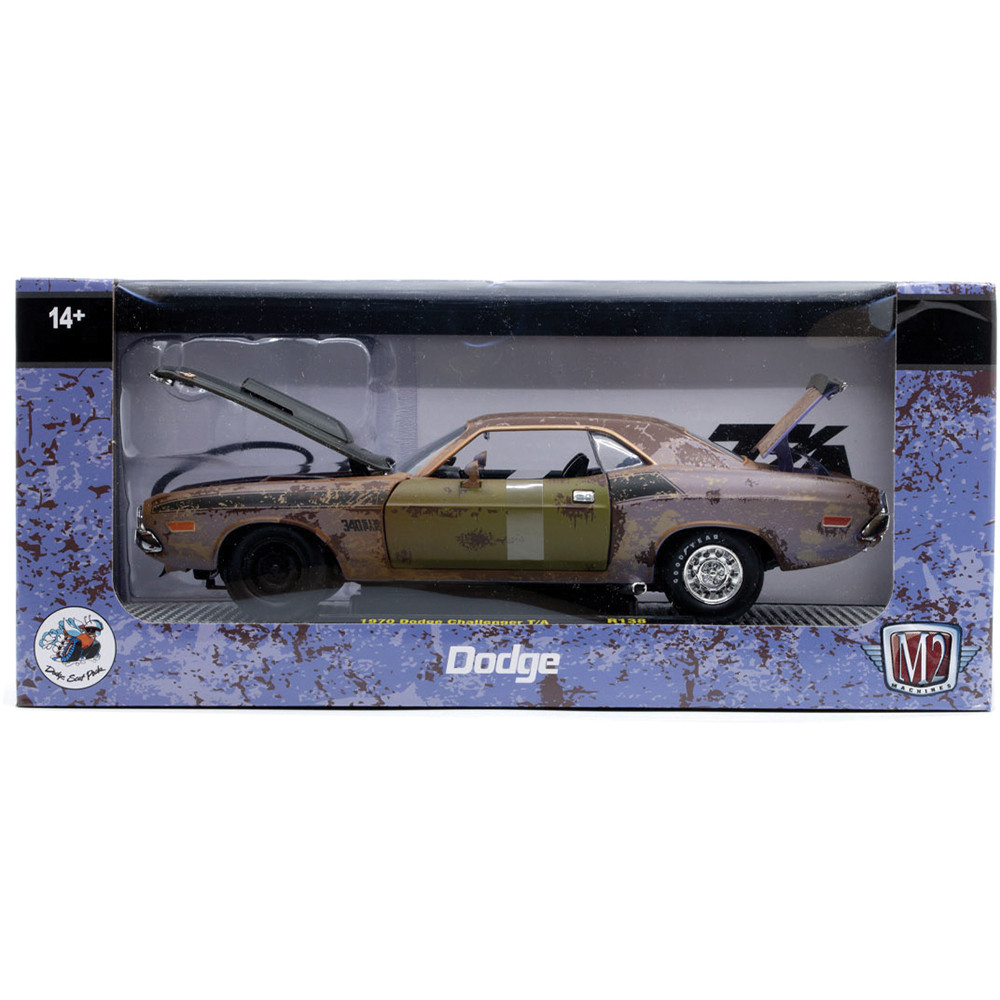 1970 Dodge Challenger T/A - Barn Find 1:24 Scale | Collectable Diecast