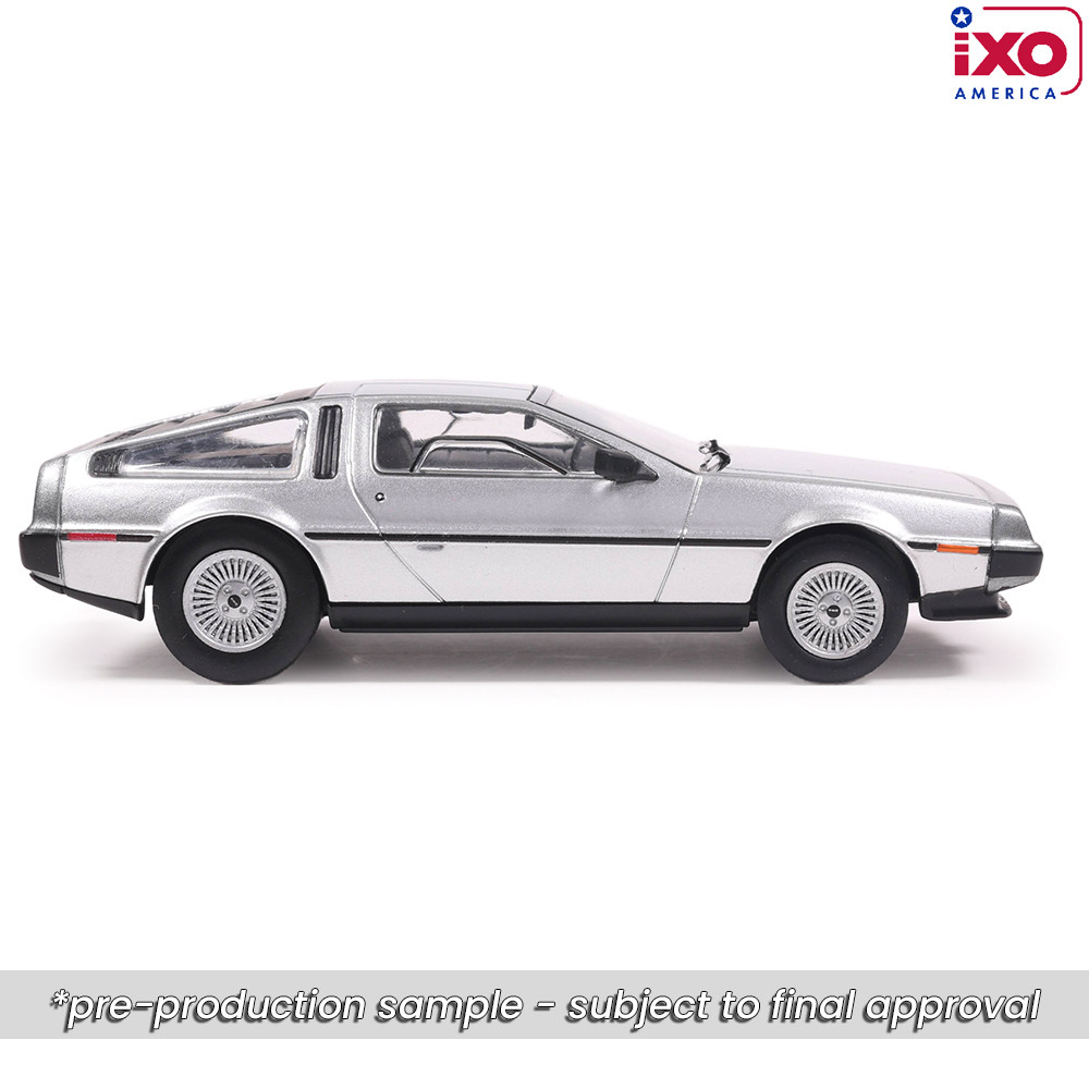 1981 DeLorean DMC-12 - Silver 1:43 Scale | Collectable Diecast