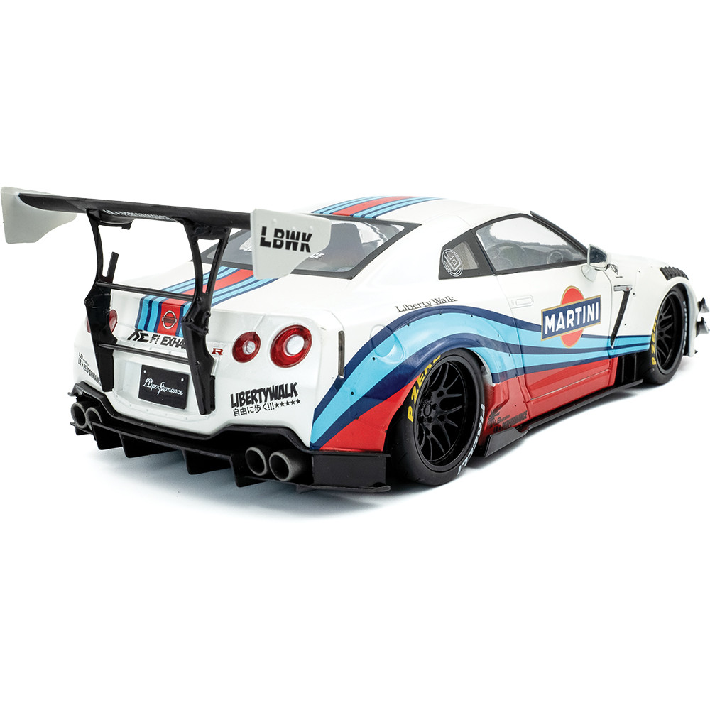 Liberty Walk Nissan GT-R ミニカーセット 2024 Nissan GT-R (R35) W/ Liberty Walk Body Kit 2.0 M 1:18 Scale