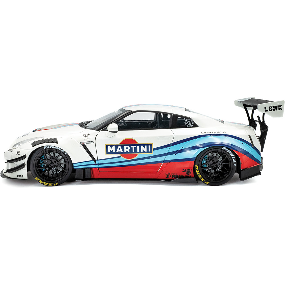 2024 Nissan GT-R (R35) W/ Liberty Walk Body Kit 2.0 M 1:18 Scale