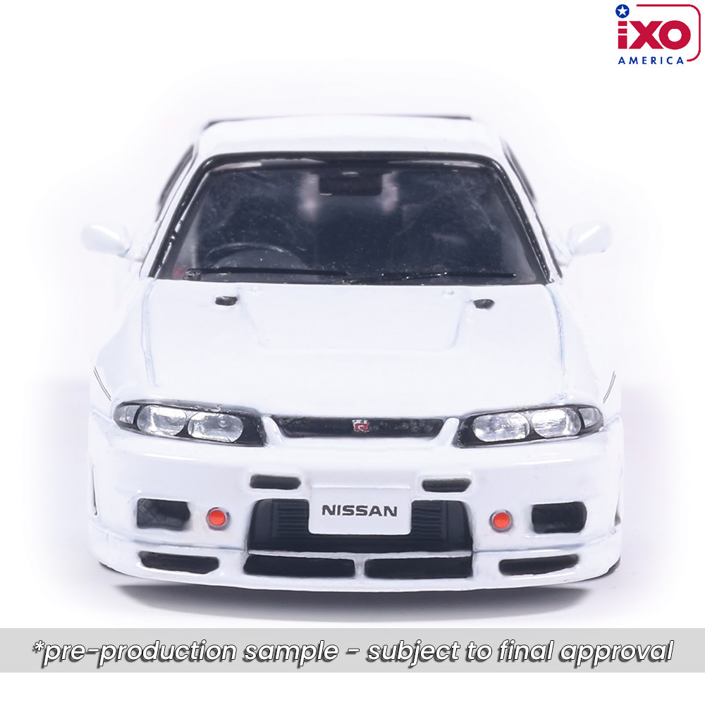 1997 Nissan Skyline GT-R R33 Nismo 400R - White 1:64 Scale
