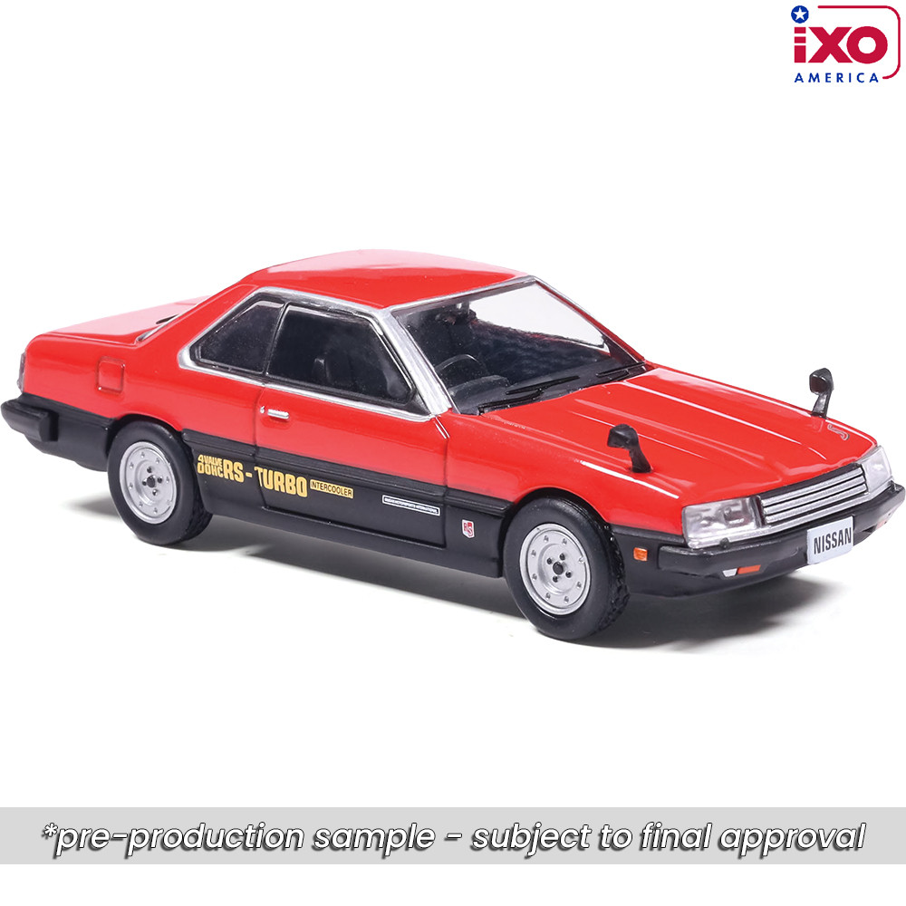 1983 Nissan Skyline 2000 Turbo RS (R30) Iron Mask - Red and Black
