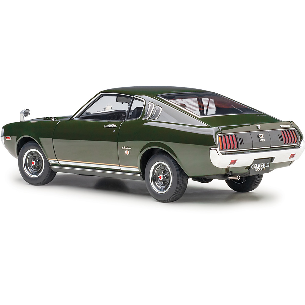 1973 Toyota Celica Liftback 2000GT (RA25) - Moss Green 1:18 Scale